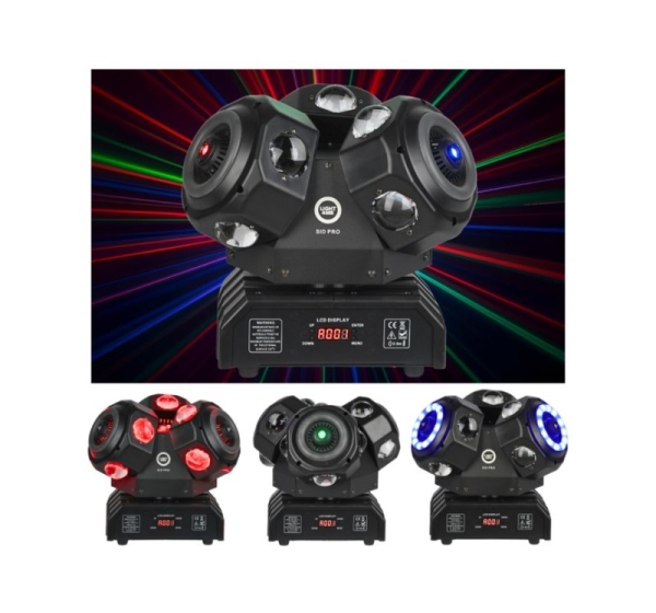 LIGHT4ME SID PRO ruchomy multiefekt świetlny 5w1