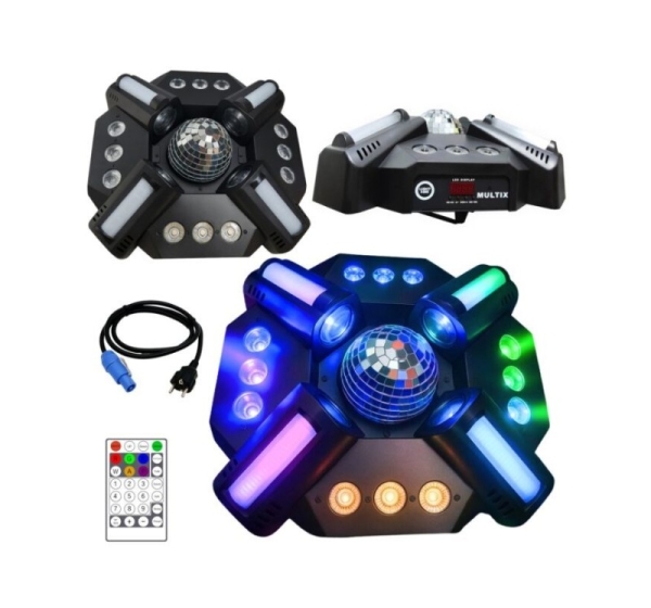 LIGHT4ME MULTIX multiefekt świetlny 3w1 LED scenic