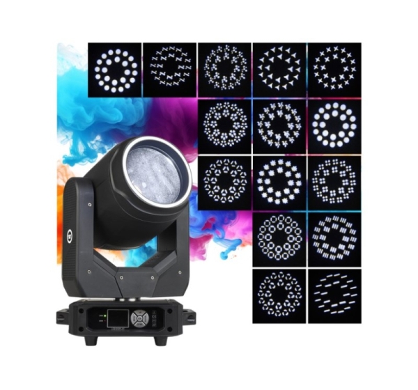 LIGHT4ME FOCUS 200W BEAM RING LED głowica ruchoma