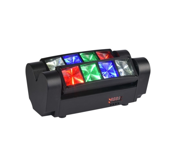 LIGHT4ME Spider MKII Turbo - 8x3W RGBW LED effect