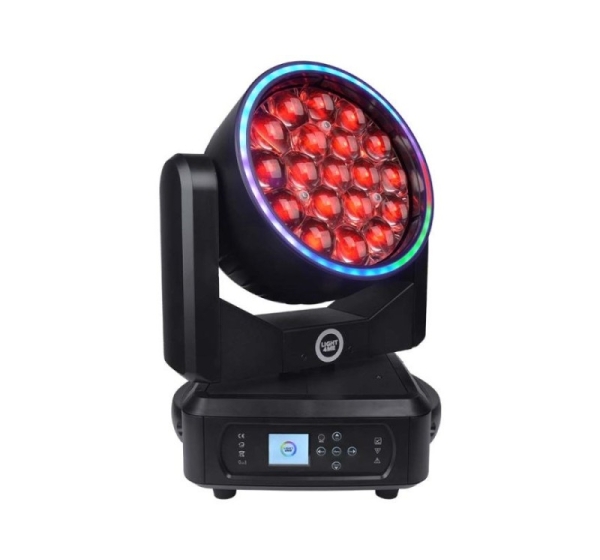 LIGHT4ME ZOOM WASH 19X15 RING LED Moving Head