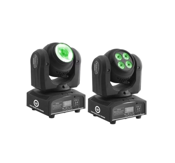 LIGHT4ME TWIN BEAM 210 WASH mini moving head L