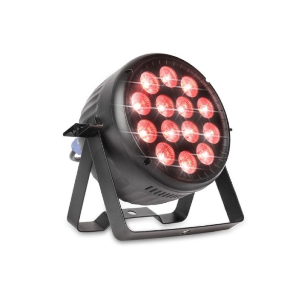 LIGHT4ME VENOM PAR 14X15 LED spotlight RGBW décor.