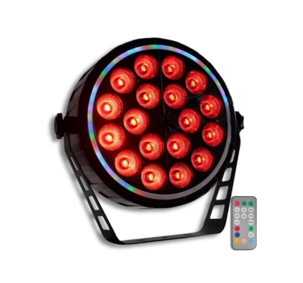 LIGHT4ME RING PAR 18 RGBW reflektor sceniczny efek
