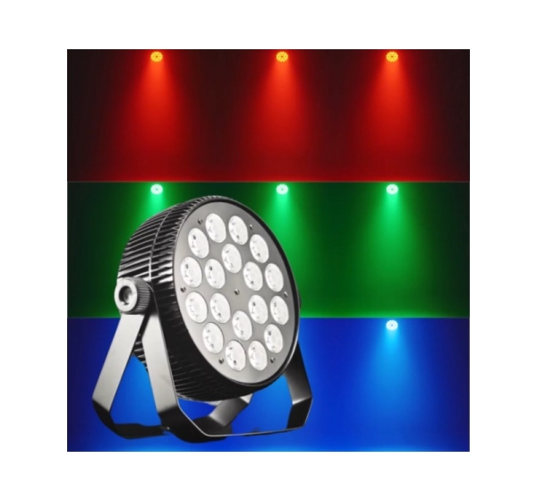 LIGHT4ME PARTY PAR 18x10W RGBW reflektor sceniczny