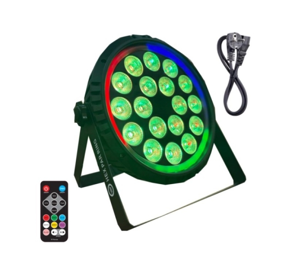 LIGHT4ME HEX PAR RING reflektor sceniczny efekt oś