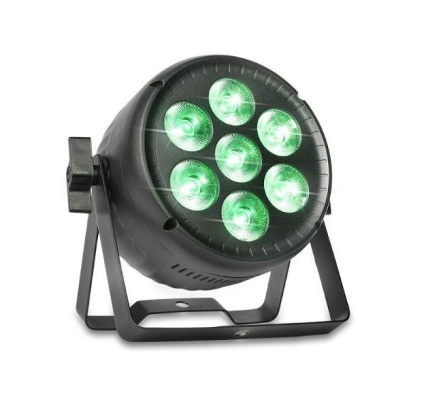 LIGHT4ME VENOM PAR 7X30W RGBW LED spotlight décor.