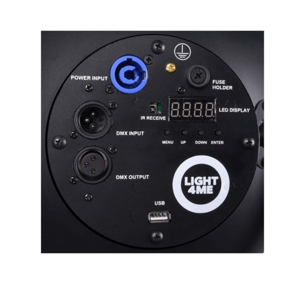 LIGHT4ME RETRO 500 RGBA stage spotlight dekora