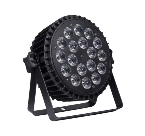 LIGHT4ME ALU QUAD PAR 18x6W RGBW - stage spotlight