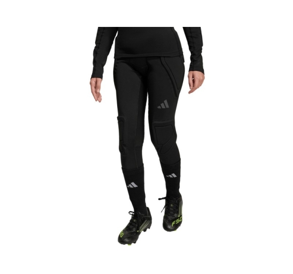 Legginsy bramkarskie dla dzieci adidas Padded Baselayer Long Tight czarne JZ9225 152cm