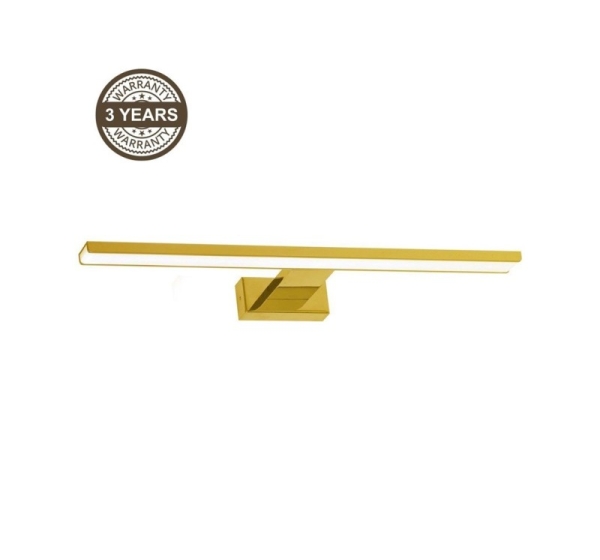 WALL LED LIGHT MIK 80CM 15W IP44 GOLD
