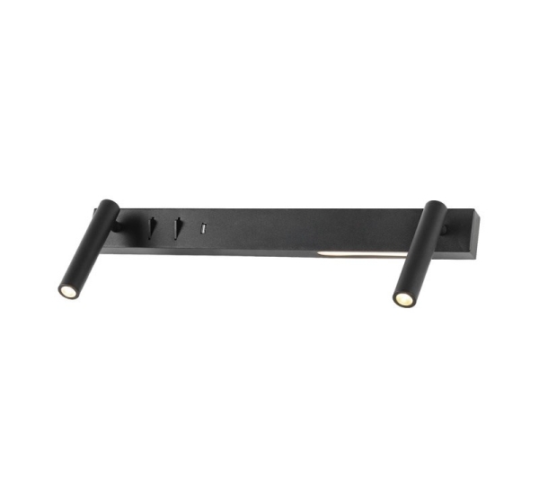 LUMINAIRE WALL 6+6W USB LED 660LM