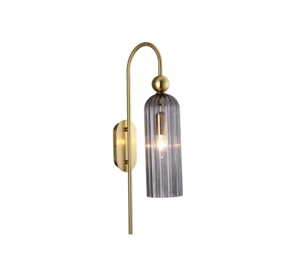 WALL LIGHT PIEGA E14 LP-939/1W SMOKED