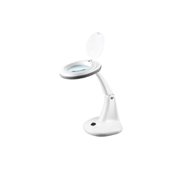 5D 6W Rebel Table Magnifier Lamp , 6500K