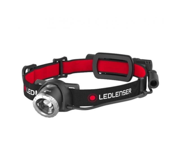 Ledlenser H8R Black, Red Headband flashlight LED
