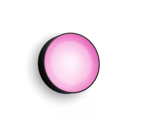 Philips Hue WCA Daylo Outdoor Wall Lantern, Black | 15 W | 2000-6500 Hue White Colour Ambiance