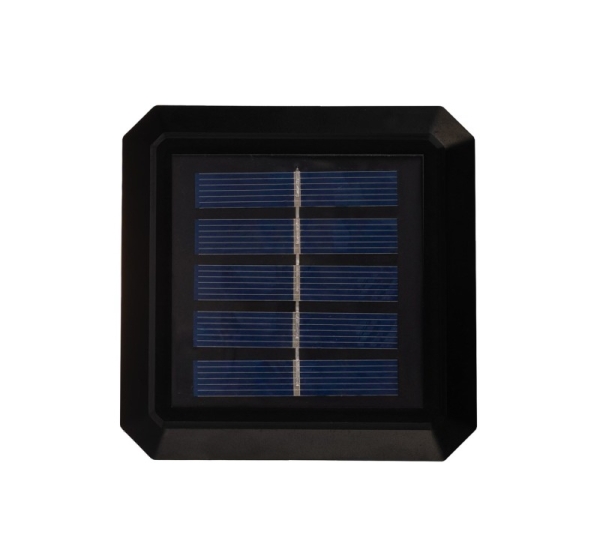 GreenBlue Solar LED Post Light, 100x100mm, Envelope-Shaped Canopy, 3200K, GB128 WW