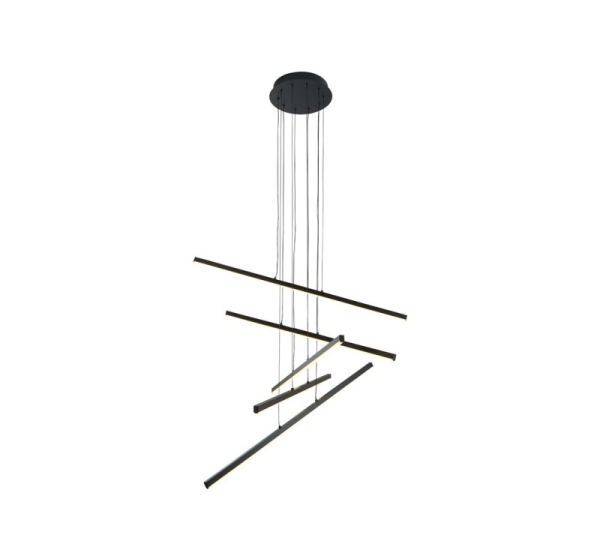 PENDANT LED LIGHT SIBIU 60W 4000K BLACK