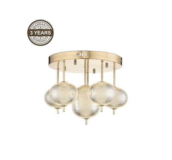 CEILING LUMINAIRE LED B2360-6 GOLD
