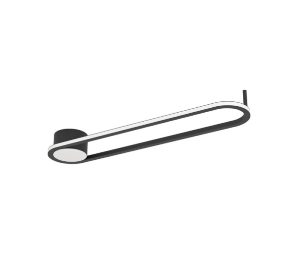LUMINAIRE CEILING LED-CCT 24W BLACK