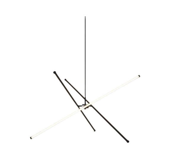 PENDANT LED LIGHT TANGER 90CM BLACK