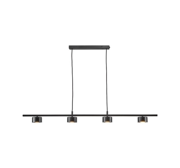 PENDANT LED LIGHT LUCA 4X4W BLACK