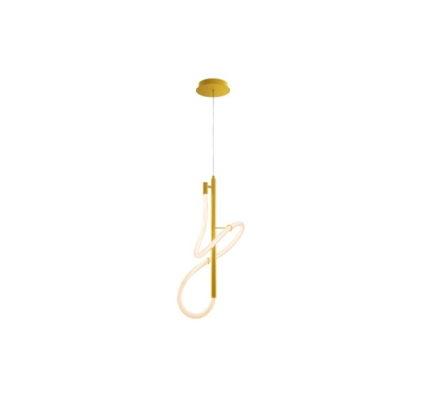PENDANT LED LIGHT TIGRIS BAR 4000K GOLD