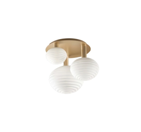 LAMP CEILING OPALLA 3X30W E27 65CM