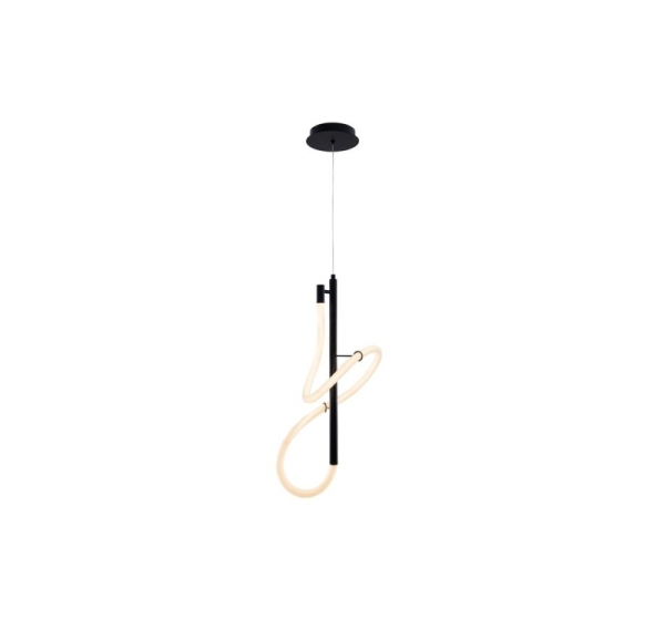 PENDANT LED LIGHT TIGRIS BAR 4000K BLACK