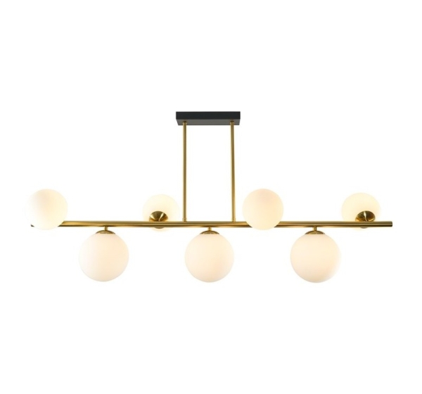 Pendant light rail H52CM 7XG9 gold