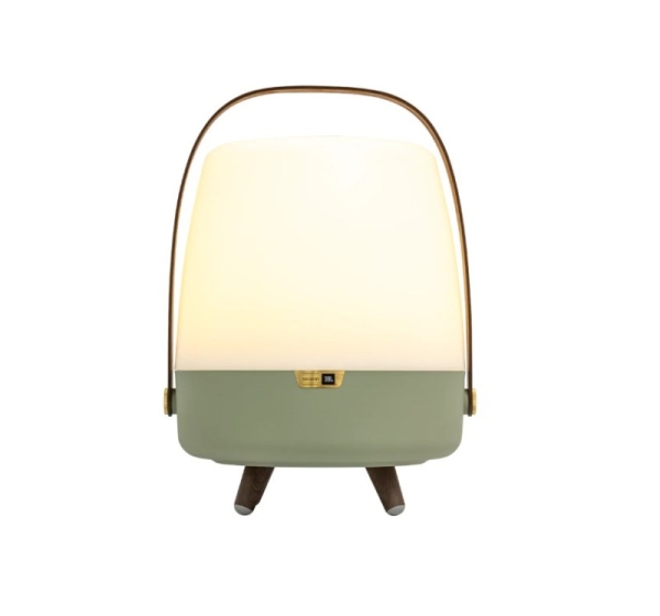 Kooduu Lite-up Play 2.0 Mono portable speaker Green, White, Wood 10 W