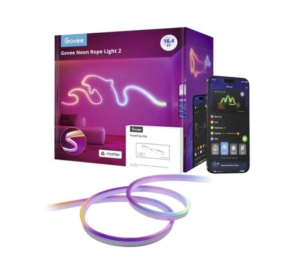 Govee H61D5301-OF-EU smart lighting Smart strip light Wi-Fi 48 W