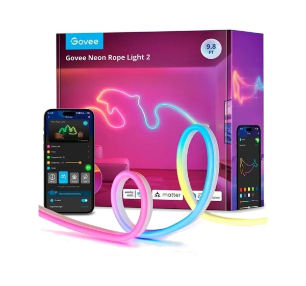 Govee LED Strip Light 3m H61D3301 Neon Rope Light 2