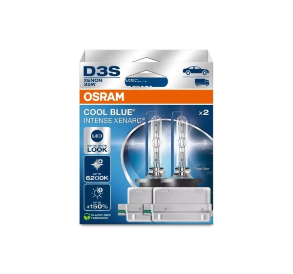 Bulb (Set of 2) D3S 42V 35W PK32D-5 Cool Blue Intense NextGen 6200K