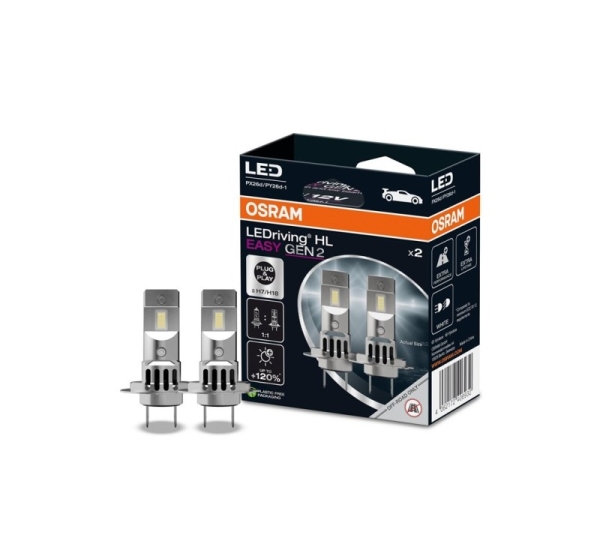 LED Bulb 2 pcs H7 12V 16W PX26D