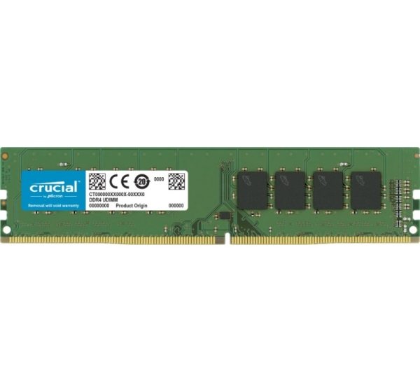 Crucial 8GB DDR4-3200 UDIMM CL22 SR