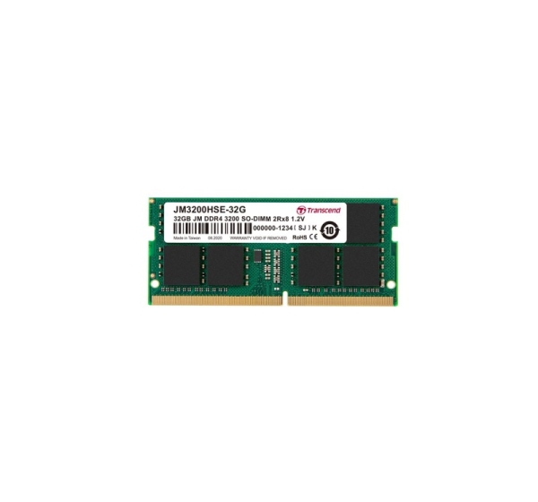 Transcend JetRam DDR4-3200 SO-DIMM 32GB