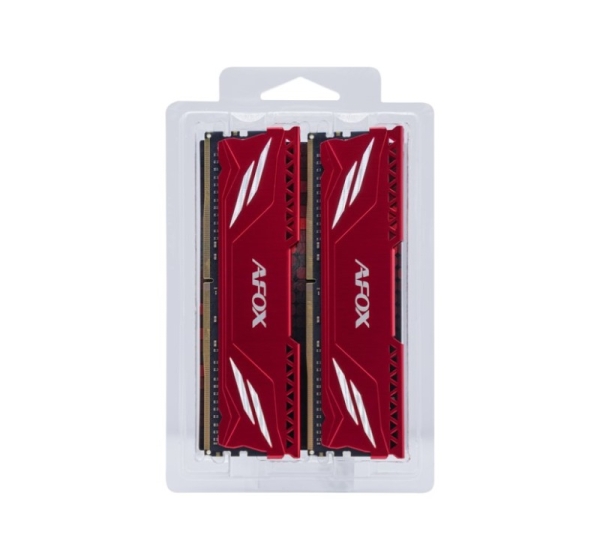 AFOX GAMING DDR4 2X16GB 3200MHZ CL16 RANK1 XMP2 RED