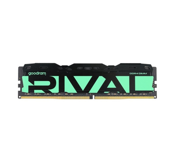 Goodram *DDR4 Rival Radiant 64GB (2*32)/3200 CL18 Green memory module 2 x 32 GB 3200 MT/s 288-pin DIMM