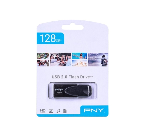 PNY Attaché 4 2.0 128GB USB flash drive USB Type-A Black