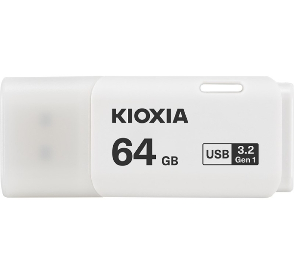 Kioxia TransMemory U301 USB flash drive 64 GB USB Type-A 3.2 Gen 1 (3.1 Gen 1) White