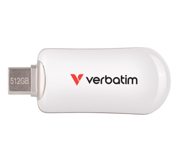 USB Flash Drive Verbatim Plectra 512 GB White