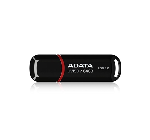 ADATA 64GB DashDrive UV150 USB flash drive USB Type-A 3.2 Gen 1 (3.1 Gen 1) Black