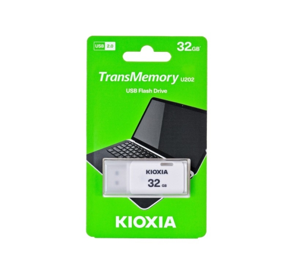 Kioxia TransMemory U202 USB flash drive 32 GB USB Type-A 2.0 White