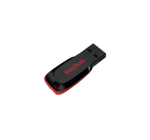 SanDisk Cruzer Blade USB flash drive 64 GB USB Type-A 2.0 Black, Red