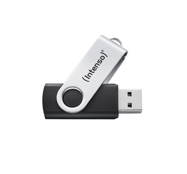 Intenso USB flash drive Office Line, 256 GB, USB-A, 3.2 Gen 1x1, black-silver
