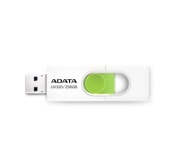 ADATA UV320 USB flash drive 256 GB USB Type-A 3.2 Gen 1 (3.1 Gen 1) Green, White