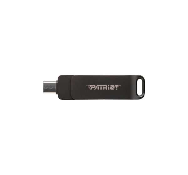 Flashdrive PATRIOT Rage R550 512GB 100 MB/S USB A+C Swivel Design (PE512GR550DSAD) Black