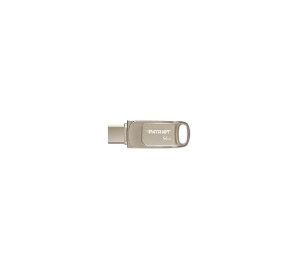 Patriot Memory Tab T560 64GB USB flash drive Dual USB 120MB/s (PS64GT560DS5D) Silver