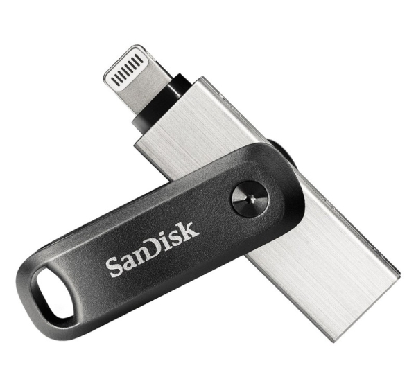 SanDisk iXpand USB flash drive 64 GB USB Type-A / Lightning 3.2 Gen 2 (3.1 Gen 2) Black, Silver